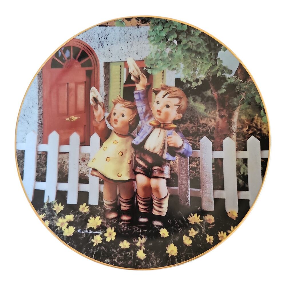 MJ Hummel "Come Back Soon" Danbury Mint Collectors Plate